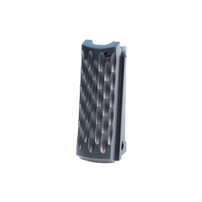 Ed Brown 1911 Officer's Mainspring Housing Chainlink Blued