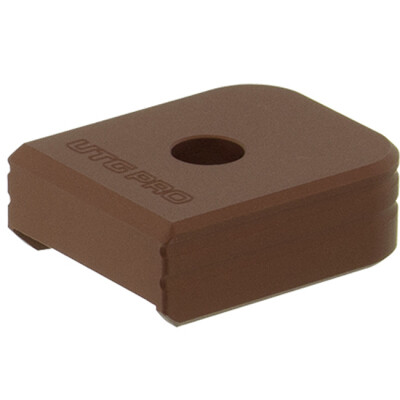 Leapers UTG PRO +0 Base Pad, HK VP9/P30 9/40, Matte Bronze Aluminum
