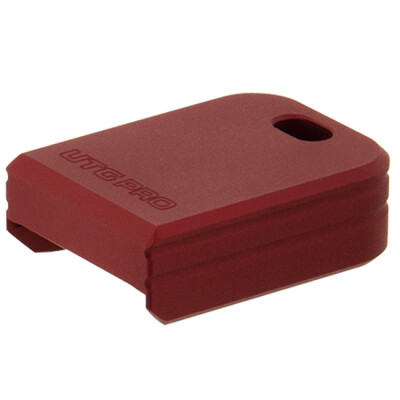 UTG PRO +0 Base Pad, SA XDm, Matte Red Aluminum