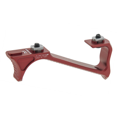 Leapers UTG Ultra Slim Angled M-LOK Foregrip Matte Red