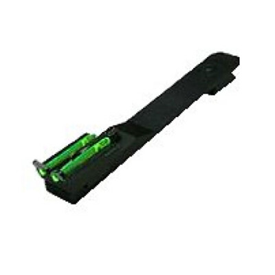 HIVIZ Universal Adjustable Rear Rifle Sight 3/8" Dovetail Green LitePipes