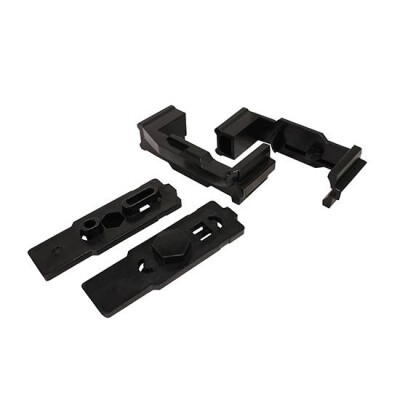 Hexmag HexID AR-10/.308 Mag Color Identification System Black 2 Pack HXID2-SR25-BLK