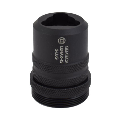 Gemtech 3 Lug Mount Black MM9-3LUG-MP5-QD