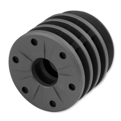 SilencerCo Anchor Brake Hybrid 46 Aluminum Grey AC2081