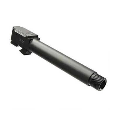 SilencerCo 9mm Luger Threaded Stainless Steel Barrel For Glock 34 Gen 1-4 Black