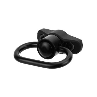 TacFire M-Lok Quick Disconnect Sling Mount with Push Button Swivel Aluminum Black