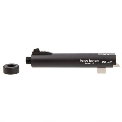 Tactical Solutions Trail-Lite 5.5" Threaded Barrel .22 Long Rifle Browning Buckmark Series Pistol Frame Matte Black Finish