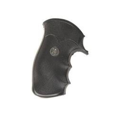 Pachmayr Gripper Grips For Ruger Police Service Six Rubber Black 03175
