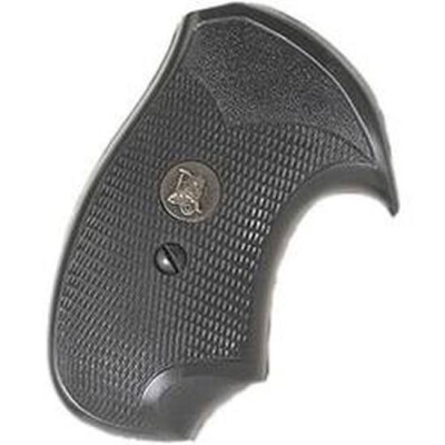 Pachmayr Compac Grips Colt D Frame, Colt Agent, Cobra, Detective Special, Police Special, Diamond Back Revolver Rubber Black 03267
