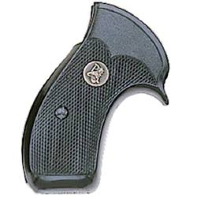 Pachmayr Compac Grips S&W K, L Frame Round Butt Revolver Rubber Black 03270