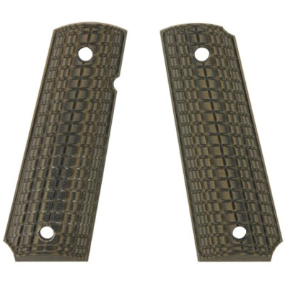 Pachmayr G-10 Tactical Grips 1911 Full Size Grappler Green/Black 61010