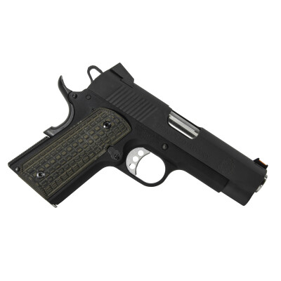 Pachmayr G10 Tactical Grips 1911 Officer Grappler Green/Black 61150