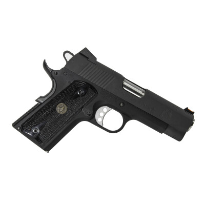 Pachmayr Renegade Wood Laminate Grips 1911 Officer Double Diamond Charcoal 63251