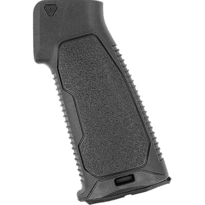 Strike Industries AR-15 Rubber Over-Mold 15 Degree Pistol Grip Black
