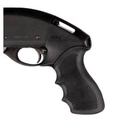 Hogue Tamer Grip Remington 870 Finger Grooves Cobblestone Rubber Black 08714
