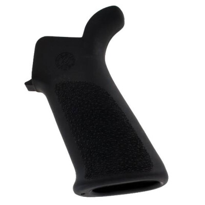 Hogue AR-15/M16 OverMolded Pistol Grip With Beavertail Rubber Black 15030