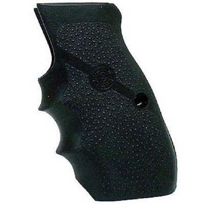Hogue Monogrip CZ 75/85 Finger Grooves Cobblestone Rubber Black 75000
