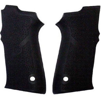 Hogue Grip Panels S&W 5900 Series Cobblestone Rubber Black 40010