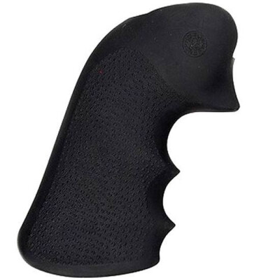 Hogue Monogrip For Ruger Super Blackhawk Finger Grooves Cobblestone Rubber Black 84000