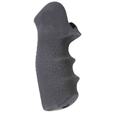 Hogue Monogrip S&W N Frame Round Butt Revolvers Cobblestone Rubber Black 25000