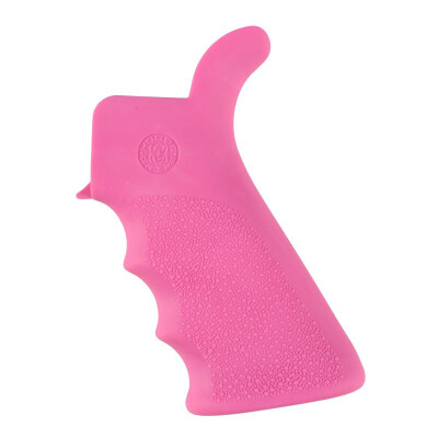 Hogue AR-15/M16 Pistol Grip With Beavertail Rubber Pink 15027