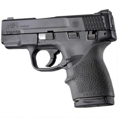 Hogue HandAll Beavertail Grip Sleeve S&W M&P Shield 45/Kahr P9 Black 18300