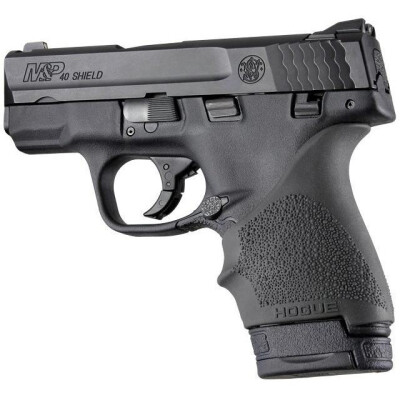 Hogue HandAll Beavertail Grip Sleeve For S&W M&P Shield/Ruger LC9 Black 18400