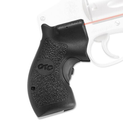 Crimson Trace Lasergrip S&W J Frame Round Butt Revolver Polymer Black LG-105