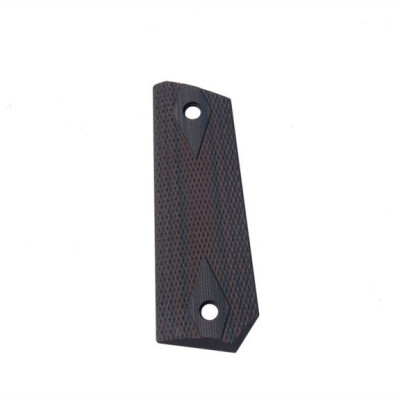 Ed Brown 1911 Bobtail Double Diamond G10 Slim Grips Black Cherry
