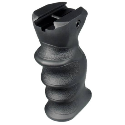 Leapers UTG Contoured Vertical Foregrip Polymer Black RB-FGRP172B