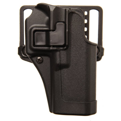 BLACKHAWK! SERPA CQC Concealment OWB Paddle/Belt Loop Holster Glock 29/30/39 Right Hand Polymer Matte Black Finish
