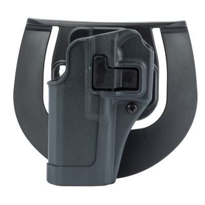 BLACKHAWK! SERPA Sportster Paddle Holster S&W M&P 9/40 Left Hand Polymer Gray 413525BK-L