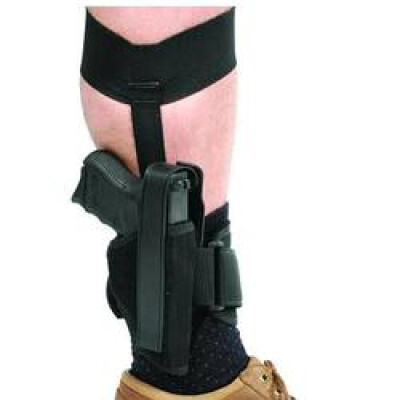 BLACKHAWK! Right Hand Ankle Holster Size 10 Black