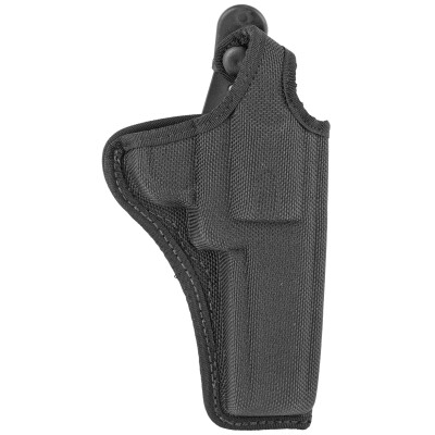 Bianchi 7001 Thumbsnap Belt Holster Size 4 Medium Revolvers 4" Right Hand Laminate Black 17743