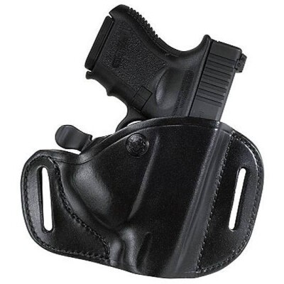 Bianchi #82 CarryLok Hip Holster Size 11D For Glock/Beretta/Taurus Right Hand Leather Black 22156