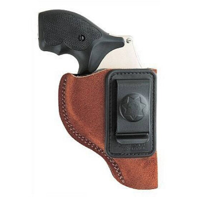 Bianchi Waistband Holster Size 1 Small Revolvers 2" Barrels Right Hand Suede Rust 10380