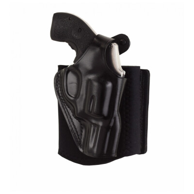 Galco Ankle Glove S&W J Frame 2" Ankle Holster Right Hand Black