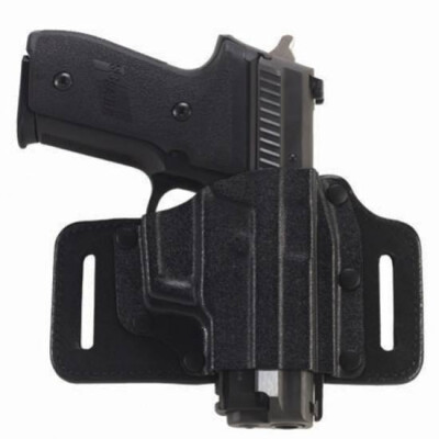 Galco TacSlide OWB Holster For Glock 9/40 Right Hand Kydex/Leather Black TS224B
