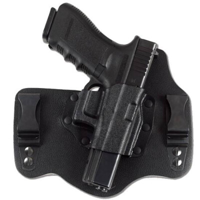 Galco KingTuk IWB Holster For Glock 9/40 Right Hand Leather/Kydex Black KT224B