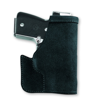 Galco Pocket Protector S&W J-Frame 2" Pocket Holster Leather Ambidextrous Black PRO158B