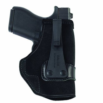 Galco Tuck-N-Go IWB Holster S&W M&P 9/40 Compact Right Hand Leather Black TUC474B