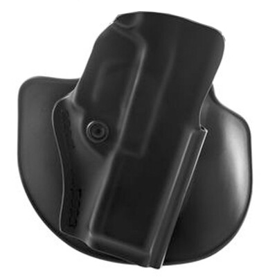 Safariland Model 5198 Paddle/Belt Loop Outside the Waistband Holster Right Hand Draw S&W M&P Pro/Long Slide 9/40 Models SafariLaminate Construction STX Plain Black
