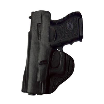 Tagua Gun Leather Inside Waistband Holster For Glock 43 Leather Right Hand Black IPH-355