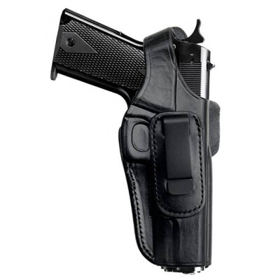 Tagua Gunleather 4-IN-1 1911 Government Inside the Waistband Holster with Thumb Break Right Hand Leather Black IPH4-200