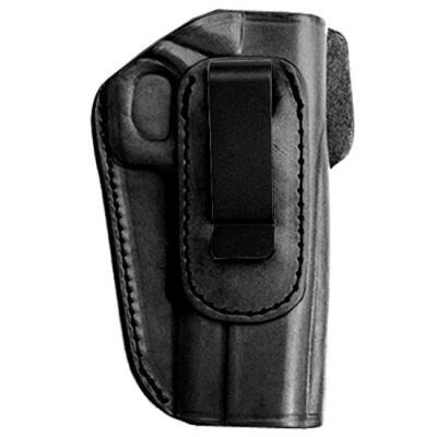 Tagua Gunleather 4-IN-1 Inside the Waistband Holster For Glock 17, 22, 31 Right Hand Leather Black IPH4-300