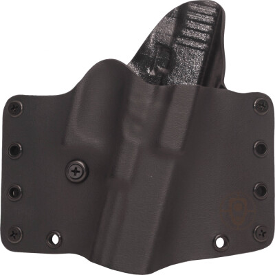 BlackPoint Tactical Standard Belt Holster S&W M&P Compact 9/40 Right Hand Kydex Black 100133