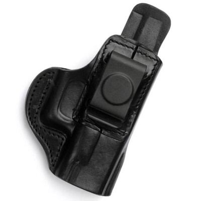 Tagua Inside the Pant Holster S&W J-Frame Right Hand Leather Black IPH-710