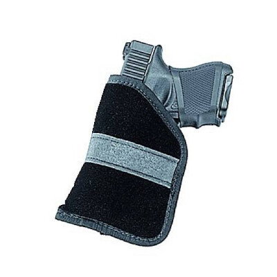 Uncle Mike's Ambidextrous Inside-the-Pocket Holster Sub-Compact 9mm & .40 Autos Size 4 Polymer Suede Black