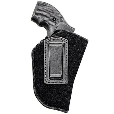Uncle Mike's IWB Holster Size 16 3.25-3.75" Medium/Large Autos Left Hand Nylon Black 89162