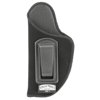 Uncle Mike's IWB Holster Size 1 3-4" Medium Autos Left Hand Nylon Black 89012